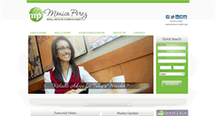 Desktop Screenshot of monicaperezrealestate.com